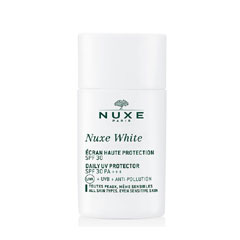 NUXE White Daily UV Protector SPF30 PA ضدآفتاب وایت spf 30 نوکس